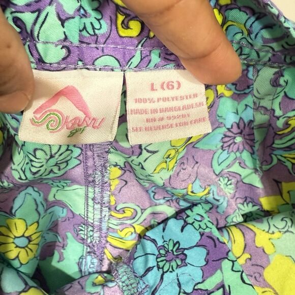 Kanu Surf Girls' Sassy UPF 50+ Quick Dry Beach Coverup Boardshorts Size M (5) - Picture 7 of 14